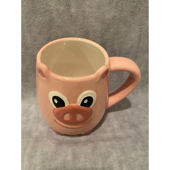 TAG‎ Pink Pig 3D Coffee Tea Mug Cup NEW Piggy Swine - Picture 4 of 7